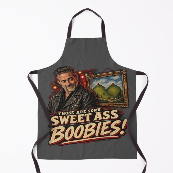 Item preview, Negan Fan Sweet Ass Boobies Quote designed and sold by POD DYNASTY | Original Print On Demand T-Shirt Graphics.