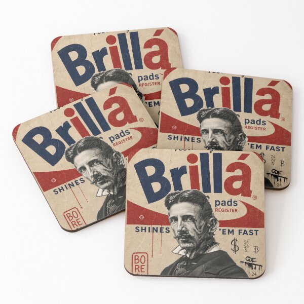 Item preview, Nikola Tesla – Brillá Vintage Tattoo Art designed and sold by Boreal Apparel.