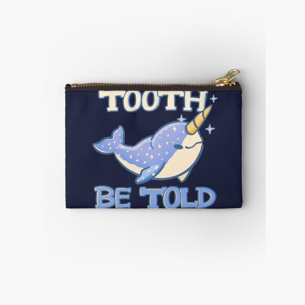 Item preview, Tooth Be Told Cute Narwhal Unicorn Whale Pun designed and sold by orcalus.