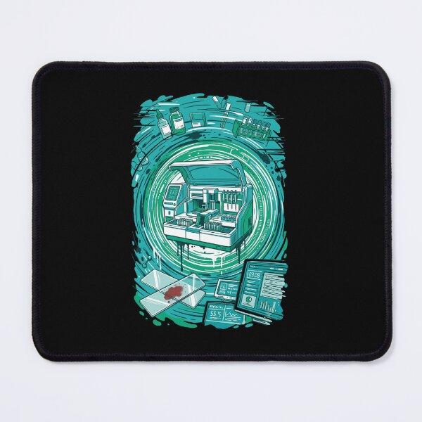 Item preview, Clinical Chemistry Analyzer Hematology Lab Scientist Cyberpunk Aesthetic designed and sold by mood-draftsman.