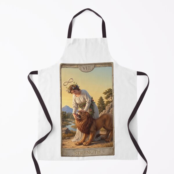 Item preview, Strength Tarot Card designed and sold by Ipek Morel.