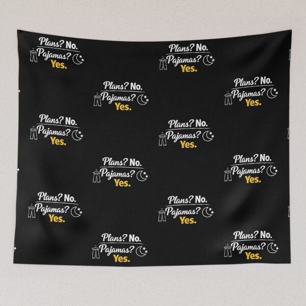 Item preview, Plans? No. Pajamas? Yes. designed and sold by MarselArt.