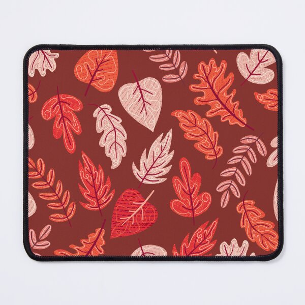 Item preview, Textured Autumn Canopy – Cozy Fall Foliage Pattern | Red designed and sold by Frohyou.