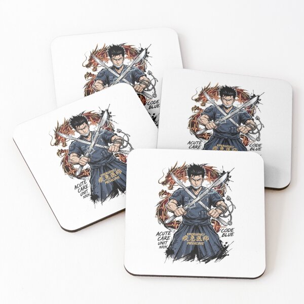 Item preview, Anime Emergency Medicine Surgeon Scalpel Blade Dragon ECG Aesthetic designed and sold by Animer-art1.