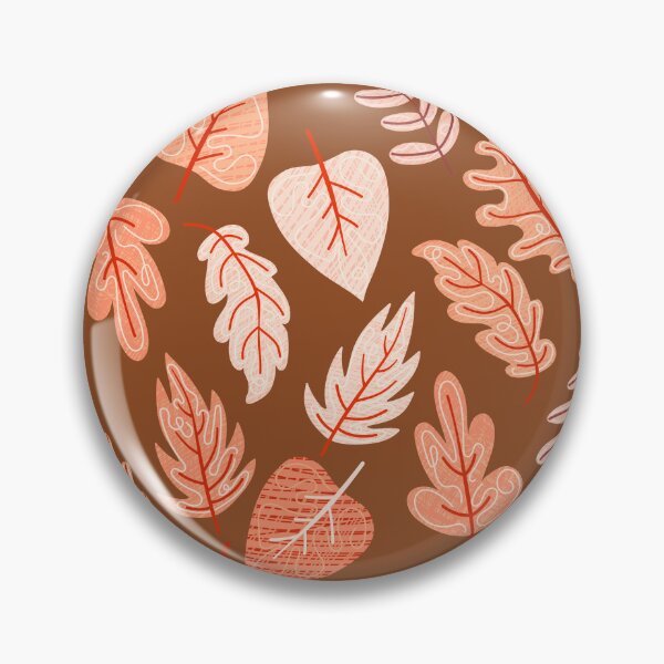 Item preview, Textured Autumn Canopy – Cozy Fall Foliage Pattern | Orange designed and sold by Frohyou.
