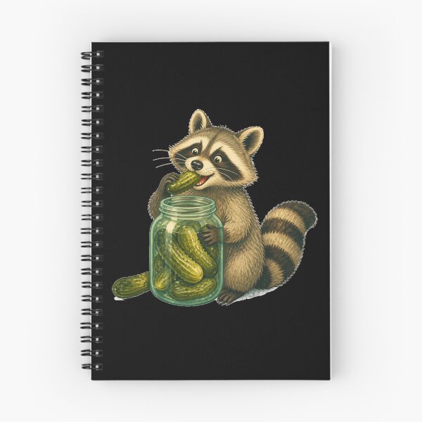 Item preview, Raccoon Eating Pickles designed and sold by AMCreatix.
