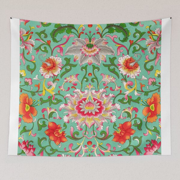 Item preview, Owen Jones – Colorful Floral Pattern, Examples of Chinese Ornament  designed and sold by VenusArt7.