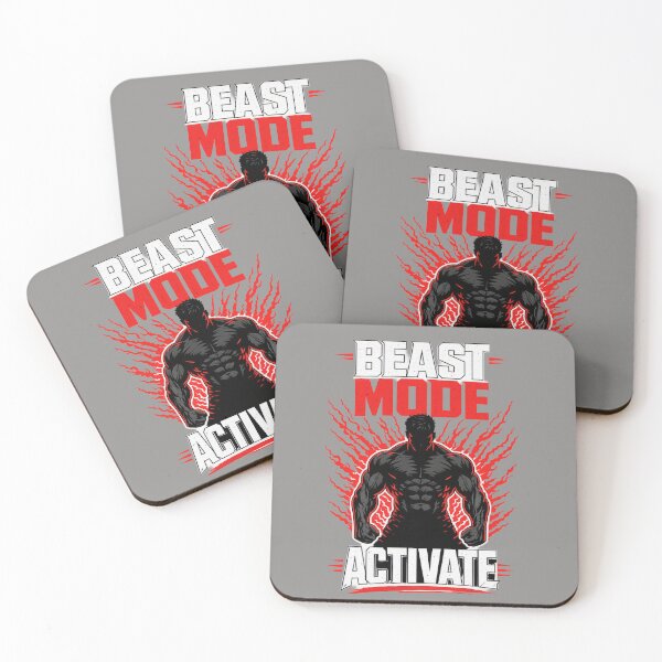 Item preview, Beast Mode Activate Gym Motivational Design designed and sold by StorySeller85.
