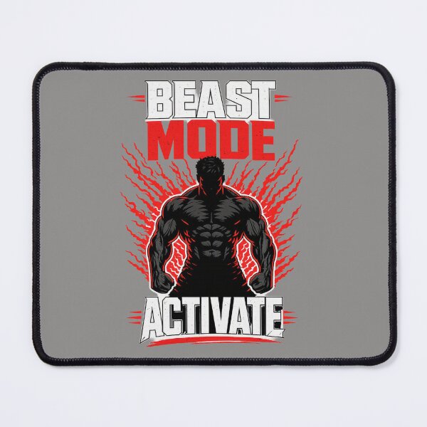 Item preview, Beast Mode Activate Gym Motivational Design designed and sold by StorySeller85.