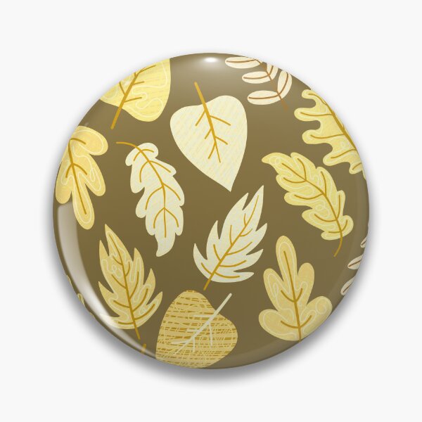 Item preview, Textured Autumn Canopy – Cozy Fall Foliage Pattern | Yellow designed and sold by Frohyou.