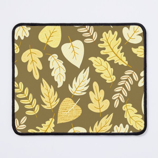Item preview, Textured Autumn Canopy – Cozy Fall Foliage Pattern | Yellow designed and sold by Frohyou.