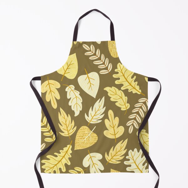 Item preview, Textured Autumn Canopy – Cozy Fall Foliage Pattern | Yellow designed and sold by Frohyou.
