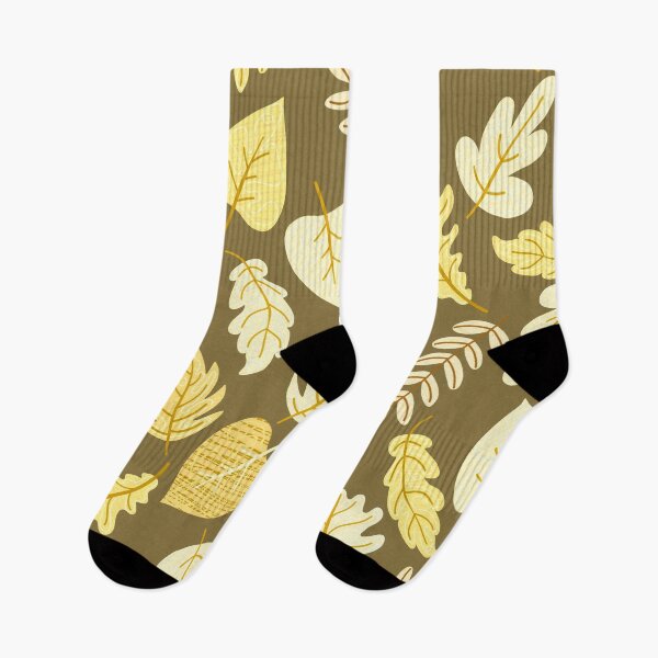 Item preview, Textured Autumn Canopy – Cozy Fall Foliage Pattern | Yellow designed and sold by Frohyou.