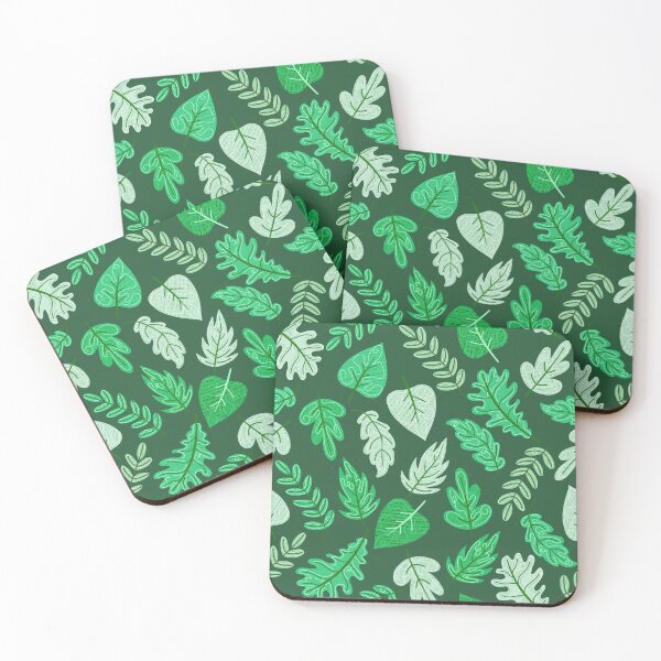 Item preview, Textured Autumn Canopy – Cozy Fall Foliage Pattern | Green designed and sold by Frohyou.