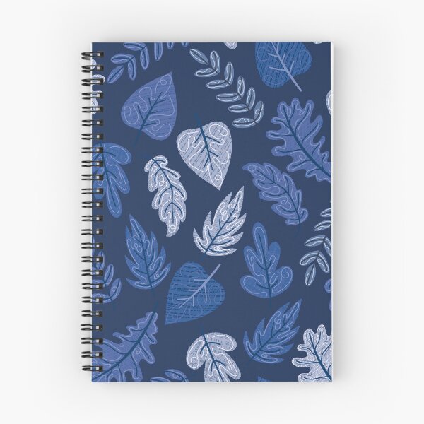 Item preview, Textured Autumn Canopy – Cozy Fall Foliage Pattern | Blue designed and sold by Frohyou.
