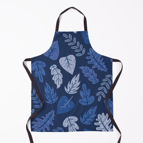 Item preview, Textured Autumn Canopy – Cozy Fall Foliage Pattern | Blue designed and sold by Frohyou.