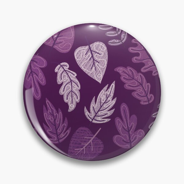 Item preview, Textured Autumn Canopy – Cozy Fall Foliage Pattern | Purple designed and sold by Frohyou.