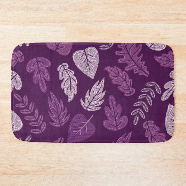 Item preview, Textured Autumn Canopy – Cozy Fall Foliage Pattern | Purple designed and sold by Frohyou.