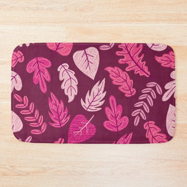 Item preview, Textured Autumn Canopy – Cozy Fall Foliage Pattern | Pink designed and sold by Frohyou.