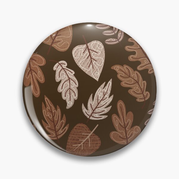 Item preview, Textured Autumn Canopy – Cozy Fall Foliage Pattern | Brown designed and sold by Frohyou.