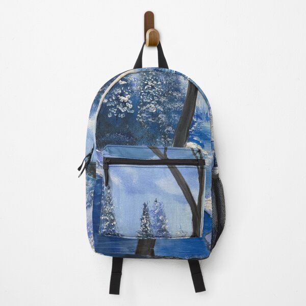 Item preview, Peaceful Winter Forest Landscape designed and sold by Iceeanna.