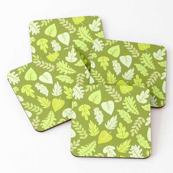 Item preview, Textured Autumn Canopy – Cozy Fall Foliage Pattern | Chartreuse designed and sold by Frohyou.