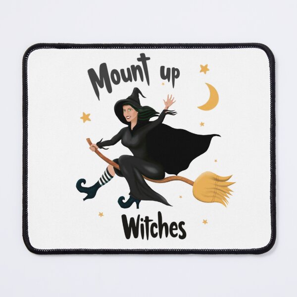 Item preview, Mount Up Witches - Elegant Black designed and sold by Valerie Valentine.