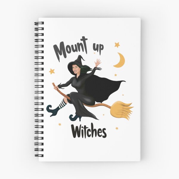 Item preview, Mount Up Witches - Elegant Black designed and sold by Valerie Valentine.