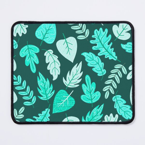 Item preview, Textured Autumn Canopy – Cozy Fall Foliage Pattern | Teal designed and sold by Frohyou.