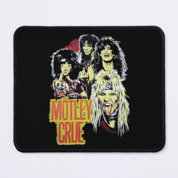Item preview, Mötley Crüe Vintage Glam Metal Collage Design designed and sold by Amy Turner.