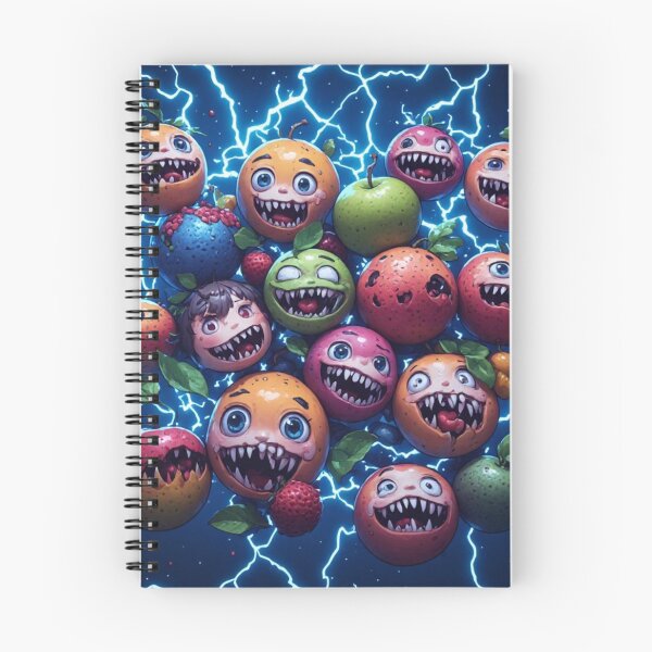 Item preview, Electric Fruit Monsters Storm designed and sold by HappyPrintCo.