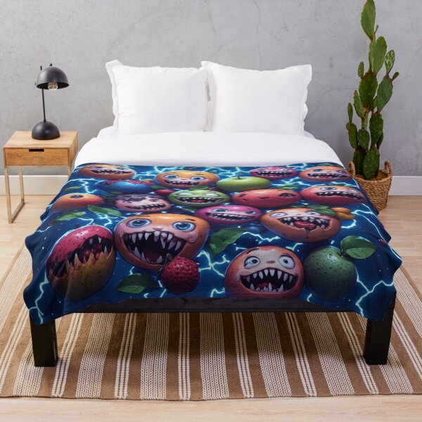 Item preview, Electric Fruit Monsters Storm designed and sold by HappyPrintCo.