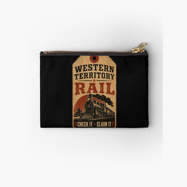 Item preview, Western Territory Rail Baggage Tag designed and sold by agearb.