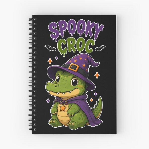 Item preview, Spooky Croc – Cute Halloween Crocodile Witch Costume designed and sold by bkeer abobkr.