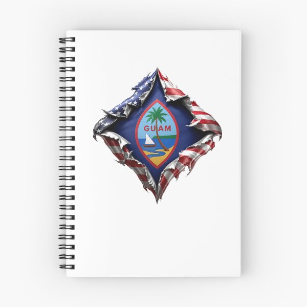 Item preview, Guåhan Liberty Revealed: Island Heart Beneath the Stars and Stripes designed and sold by BlissBlvdShop.