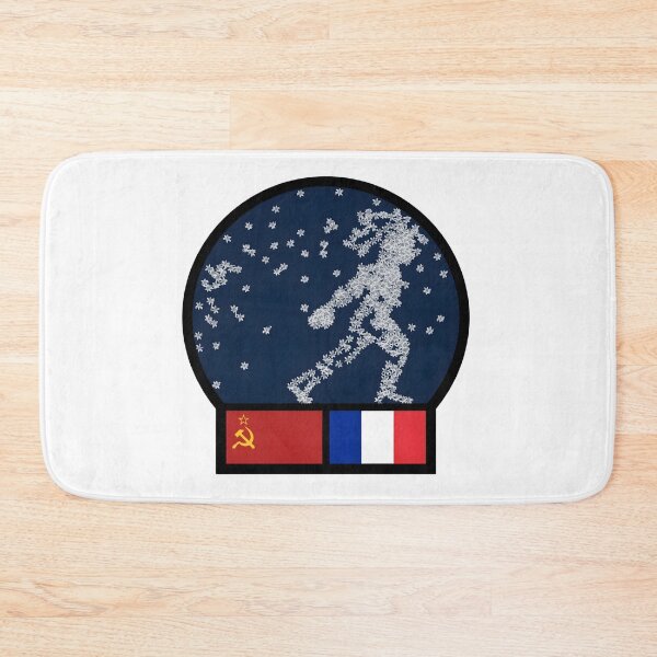 Item preview, Soviet-French Soyuz T-6 Aragatz Space Mission Patch designed and sold by CharlieDesings.
