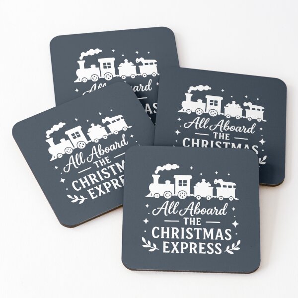 Item preview, All Aboard The Christmas Express  – Festive Holiday Art designed and sold by Tklezardesigns.
