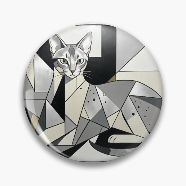 Item preview, cubist animal artwork designed and sold by forget45studio.