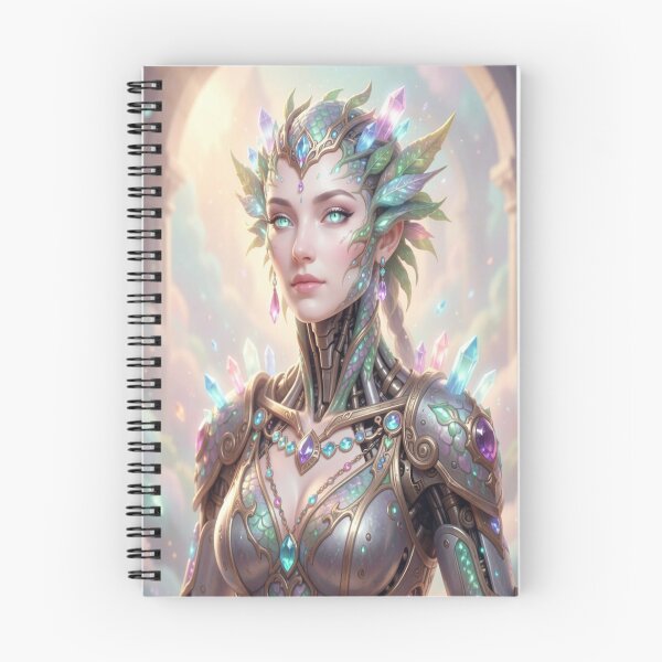 Item preview, Mystic Fantasy Crystal Being in Surreal Nature Armor designed and sold by FotoworldEdel.