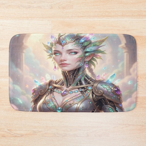 Item preview, Mystic Fantasy Crystal Being in Surreal Nature Armor designed and sold by FotoworldEdel.