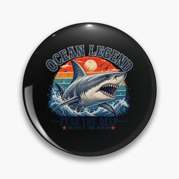 Item preview, Ocean Legend Shark – Fear the Deep designed and sold by RockitBaby.