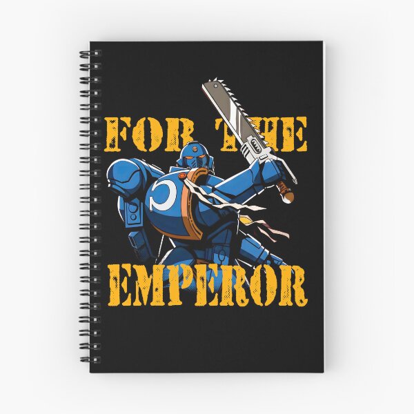 Item preview, For The Emperor – Ultramarines Chainsword Charge designed and sold by BravenBold.