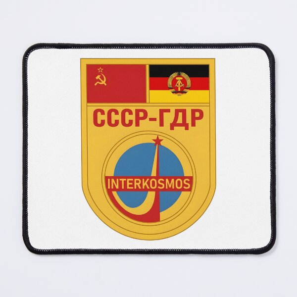 Item preview, Soviet-East German Interkosmos Soyuz 31 Space Mission Patch designed and sold by CharlieDesings.