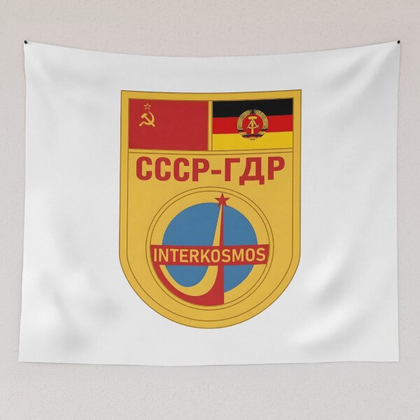 Item preview, Parche de la misión espacial Soyuz 31 de Interkosmos, de la Unión Soviética y Alemania Oriental. designed and sold by CharlieDesings.