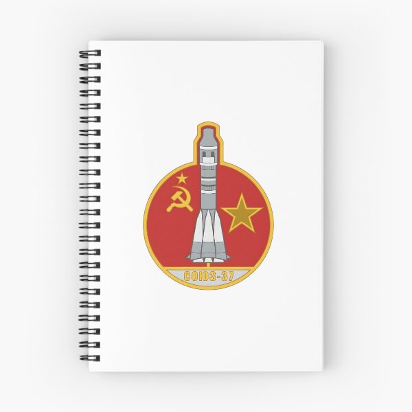 Item preview, Soviet-Vietnamese Interkosmos Soyuz 37 Space Mission Patch designed and sold by CharlieDesings.