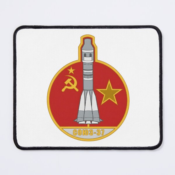 Item preview, Soviet-Vietnamese Interkosmos Soyuz 37 Space Mission Patch designed and sold by CharlieDesings.