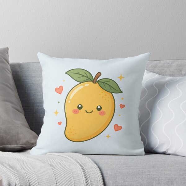 Item preview, Sweet Little Happiness – Cute Thai Mango Design designed and sold by CosmicQuietStudio.