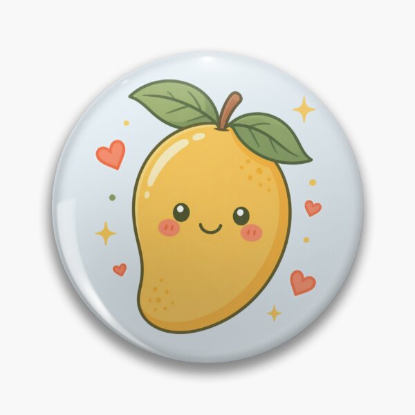 Item preview, Sweet Little Happiness – Cute Thai Mango Design designed and sold by CosmicQuietStudio.