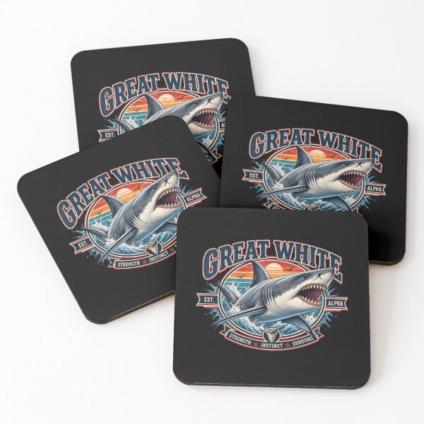 Item preview, Great White-Strength, Instict, Survival designed and sold by RockitBaby.