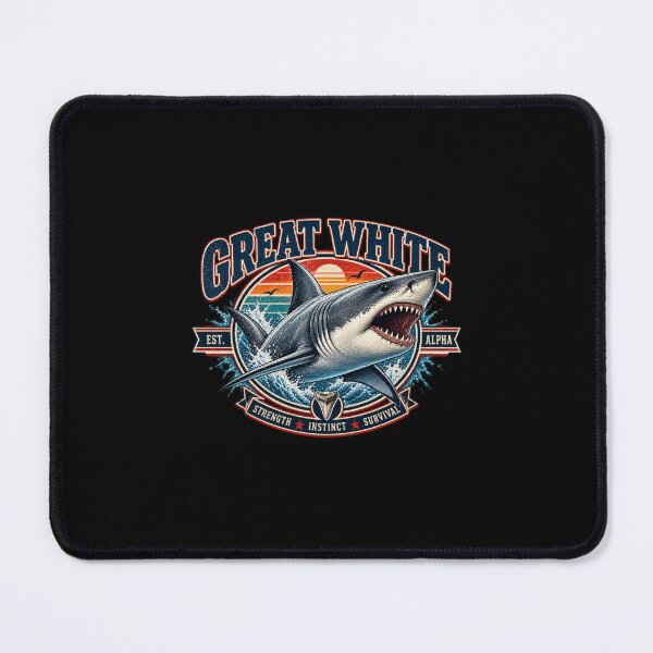 Item preview, Great White-Strength, Instict, Survival designed and sold by RockitBaby.